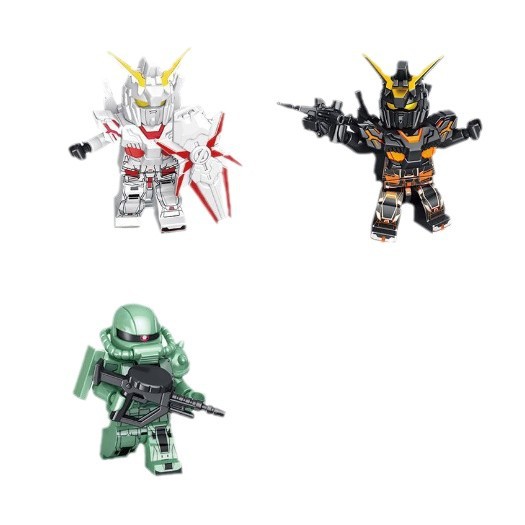 ガンダムの機動戦士と互換性があります。