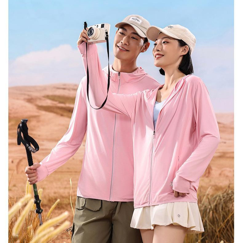 Sun Protection Clothing for Men and Women 2025 Summer New Anti-Uv Breathable Ice Silk Thin Sun Protection Clothing Outdoor Fishing Jacket