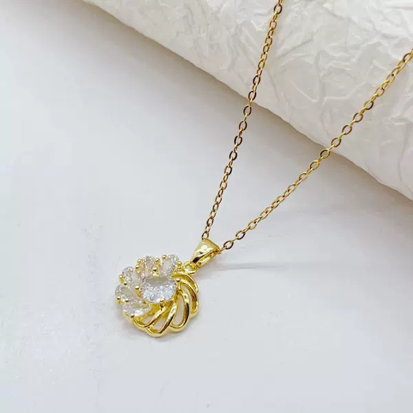Golden necklace