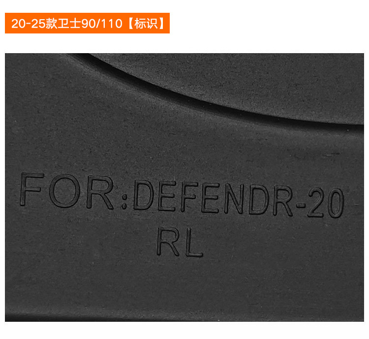 Suitable for Land Rover Defender Defender 90/110 2020-2025 foreign trade cross-border car fender leather