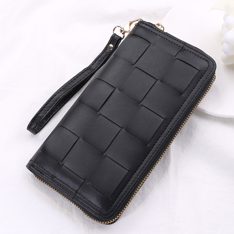 2022 new pattern lady wallet fresh Mid length version zipper clutch bag lady Multi-bit cards Card package coin purse