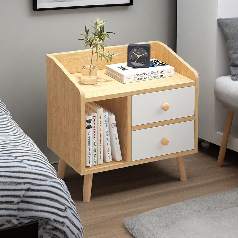 Popular Bedside Table Storage Cabinet, Simple Small Household Bedroom Rental Room Storage Rack, Bedside Simple Storage Cabinet