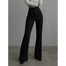 T 75683 High waist flared pants ����΢������羳����ͨ��