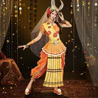 Новый King of Glory Gong Sun Li Jade Rabbit Princess косплей игра аниме костюм косплей полный комплект «Путешествие на Запад».