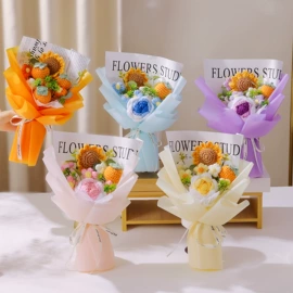 鲜花花艺制品;蜡烛;仿真花