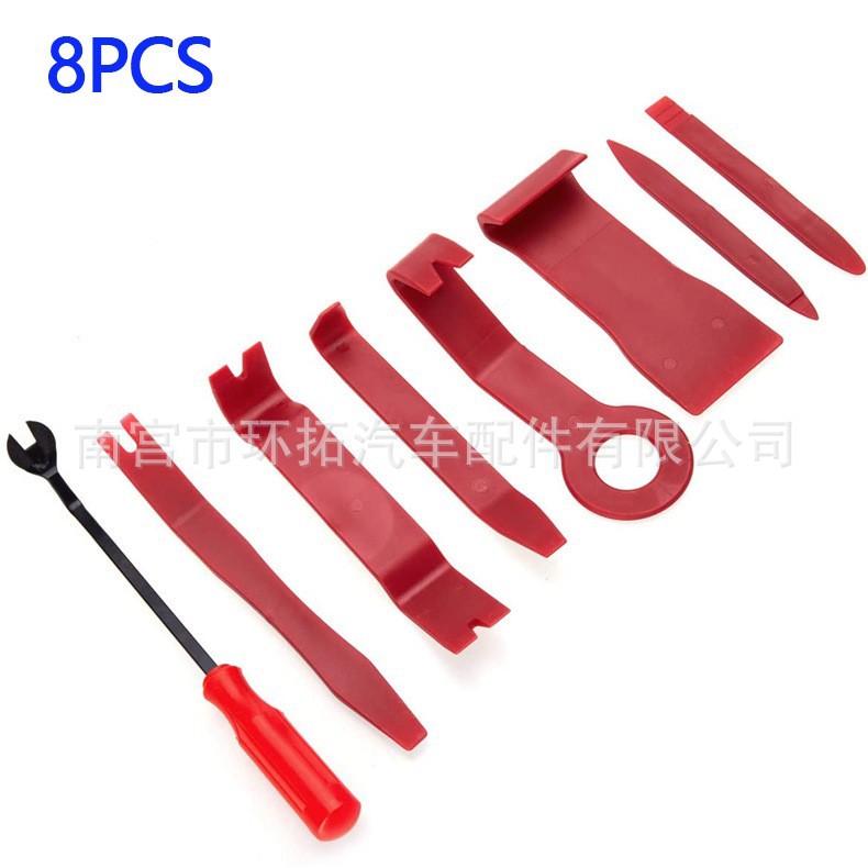 모든 빨간 8pcs/opp 가방