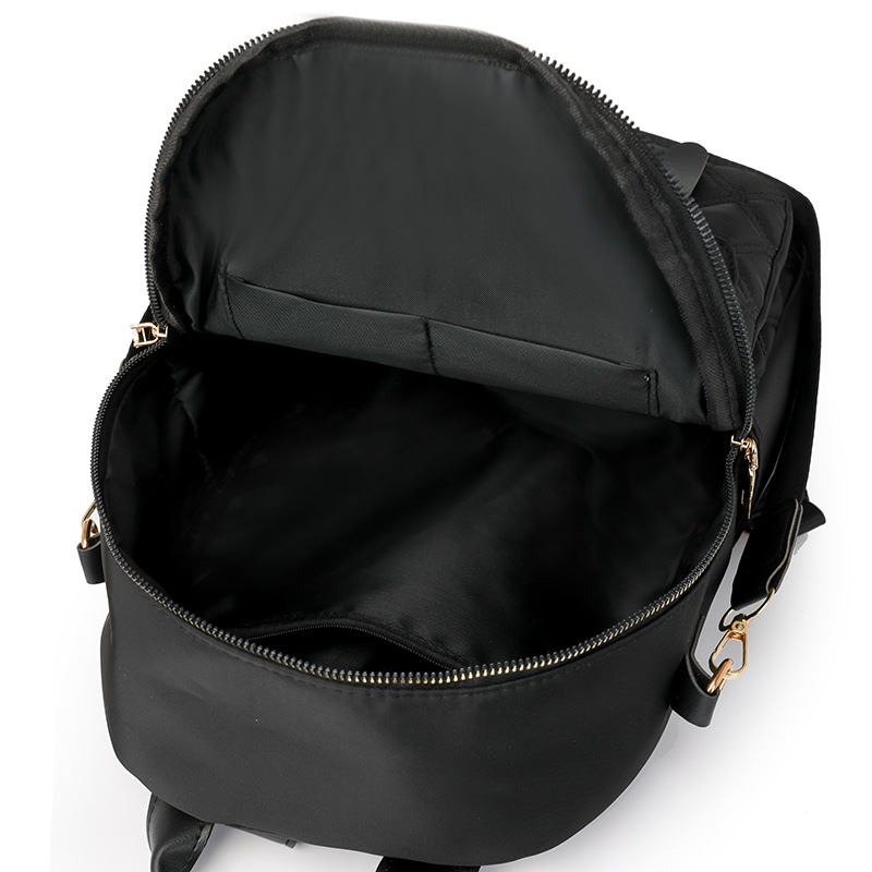 2024 nueva mochila de moda, bolso de mensajero femenino, mochila de cercanías, bolso de computadora, bolso de viaje de gran capacidad simple de ocio