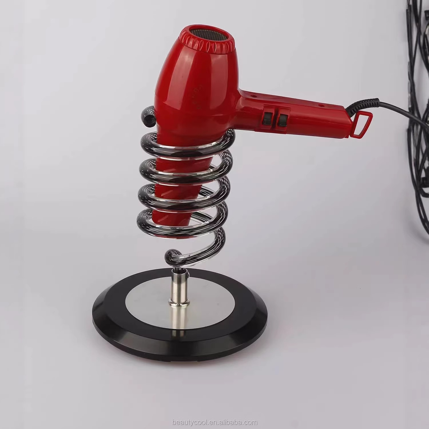 크로스 보더 헤어 드라이어 스프링 헤어 드라이어 시트형 이발소 탁상 보관 헤어 드라이어 브래킷 변기 고정