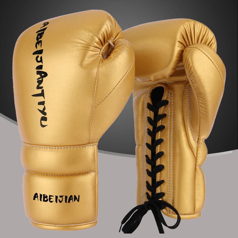 Guantes de boxeo aibeijian profesional adulto Sanda boxeo guantes de boxeo niños taekwondo guantes de entrenamiento