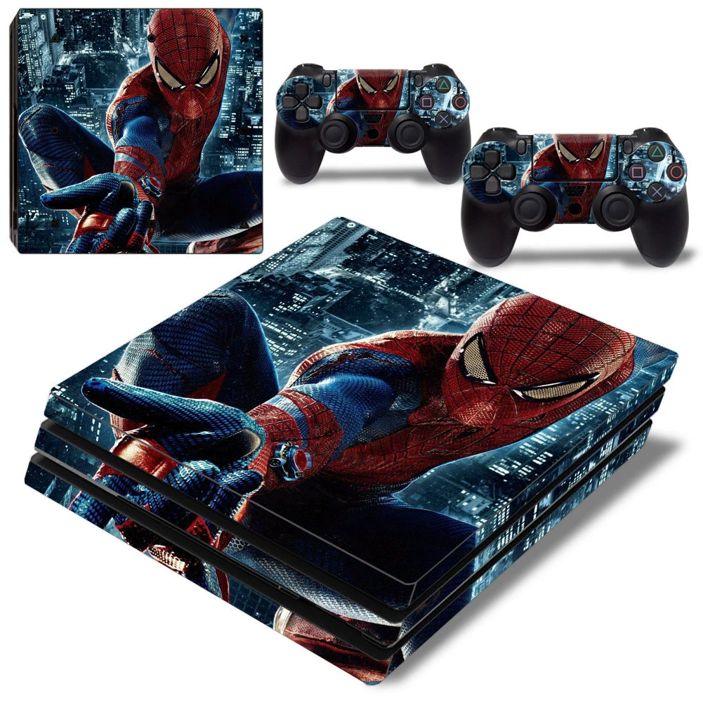 Консоль игр полнотелый корпус, наклейка, Marvel, не оставляет клей