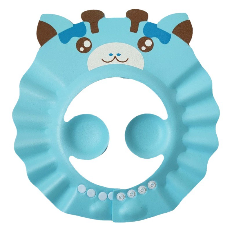 Детская шапочка для шампуня, детская водонепроницаемая шапочка для душа, регулируемая шапочка для шампуня для новорожденных, детская шапочка для шампуня