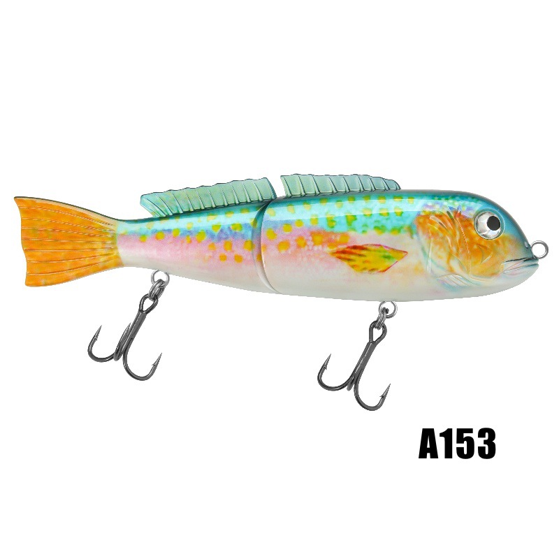 Miniature Glide Bait Hard Plastic Minnow Lure For Walleye Pike Saltwater FreshWater Fishing