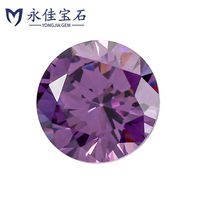 梧州锆石批发人造小宝石锆石圆形彩色小皓石小碎钻合成宝石裸石-阿里巴巴