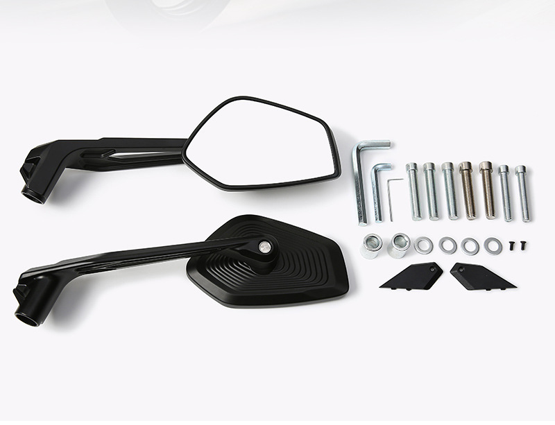 Suitable for Bmw Waterbird R1200Gs R1250Gs Adv Motorcycle Rearview Mirror with Wide Field of View, Modified with All-Aluminum Material