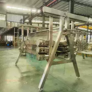 活鸭家禽屠宰设备全自动鸡鸭鹅打毛机厂家大型立式A字型脱毛机