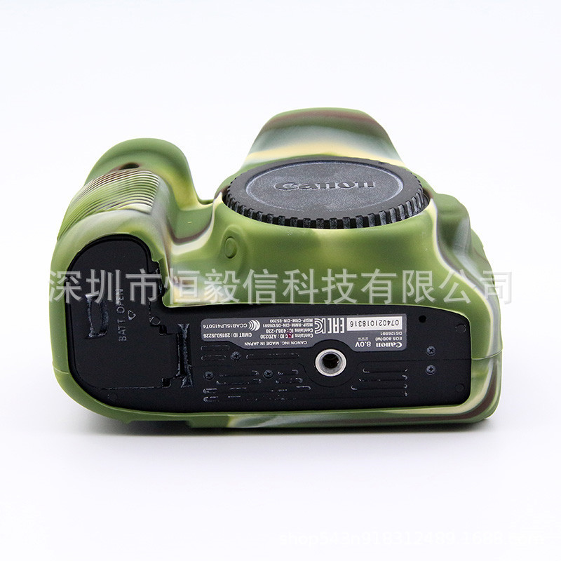 캐논 EOS 80D SLR 카메라 실리콘 케이스 보호 케이스 사진 가방 환경 보호 재료