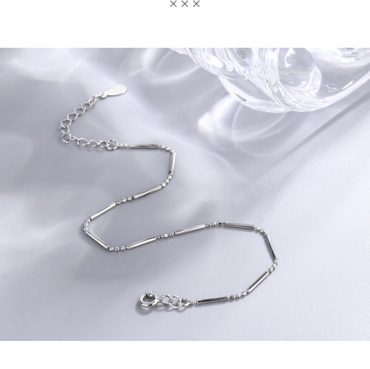 Simple Style Geometric Sterling Silver Plating Gold Plated Silver Plated Bracelets display picture 3