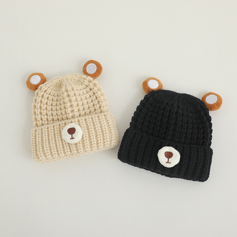Children Unisex Sweet Simple Style Color Block Wool Cap display picture 3