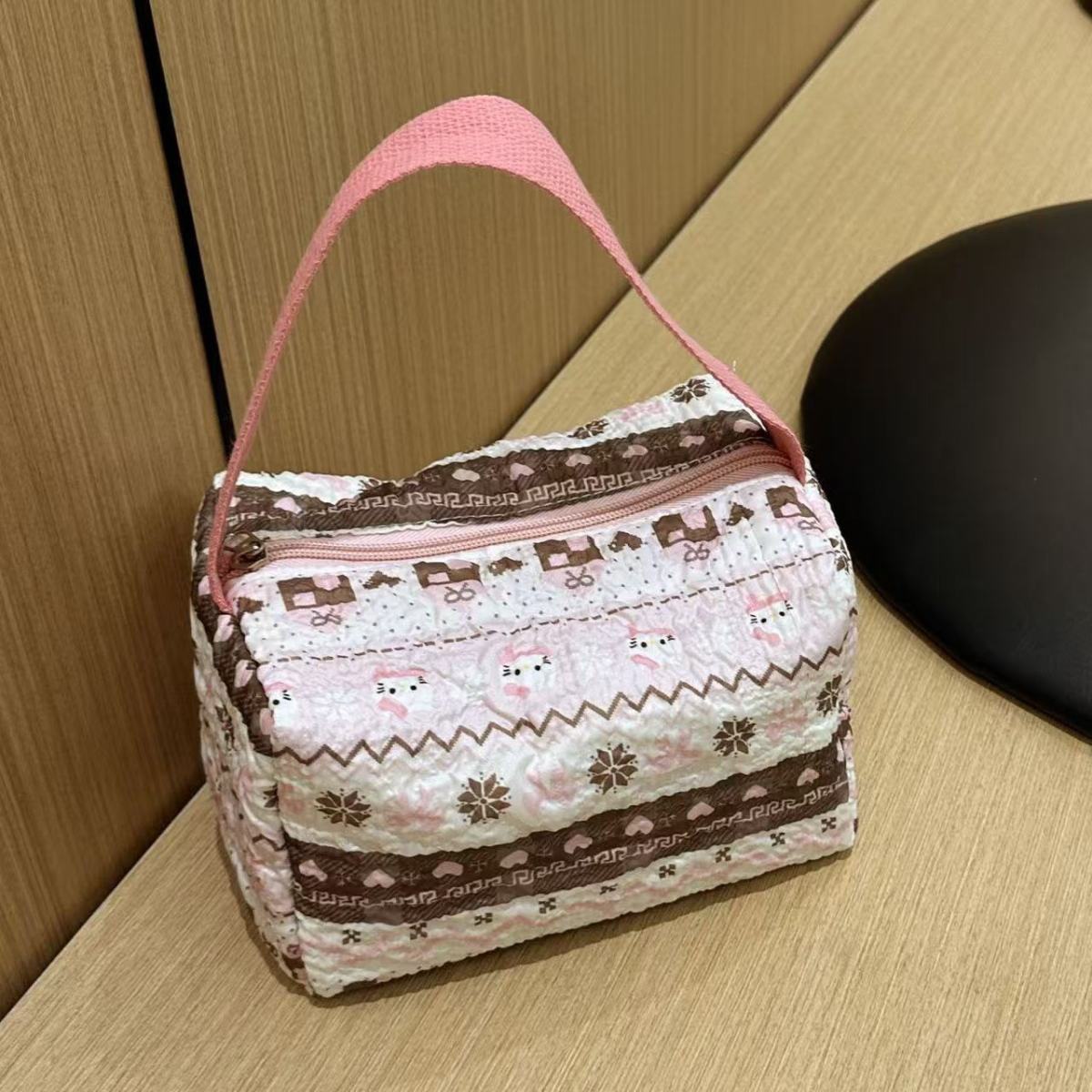 h-04 페어 아일 화장품 가방