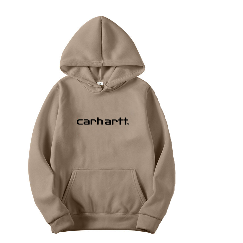 Amazon transfronteriza marca de moda europea y americana Carhartt nuevos hombres y mujeres de lana forrado suéter moda casual Sudadera con capucha