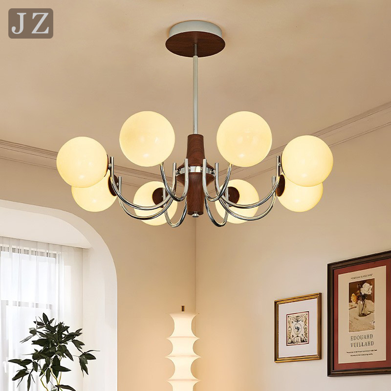 Middle Ages French Style Living Room Chandelier Bauhaus Vintage Magic Bean Premium Restaurant Designer vintage Bedroom Lamp