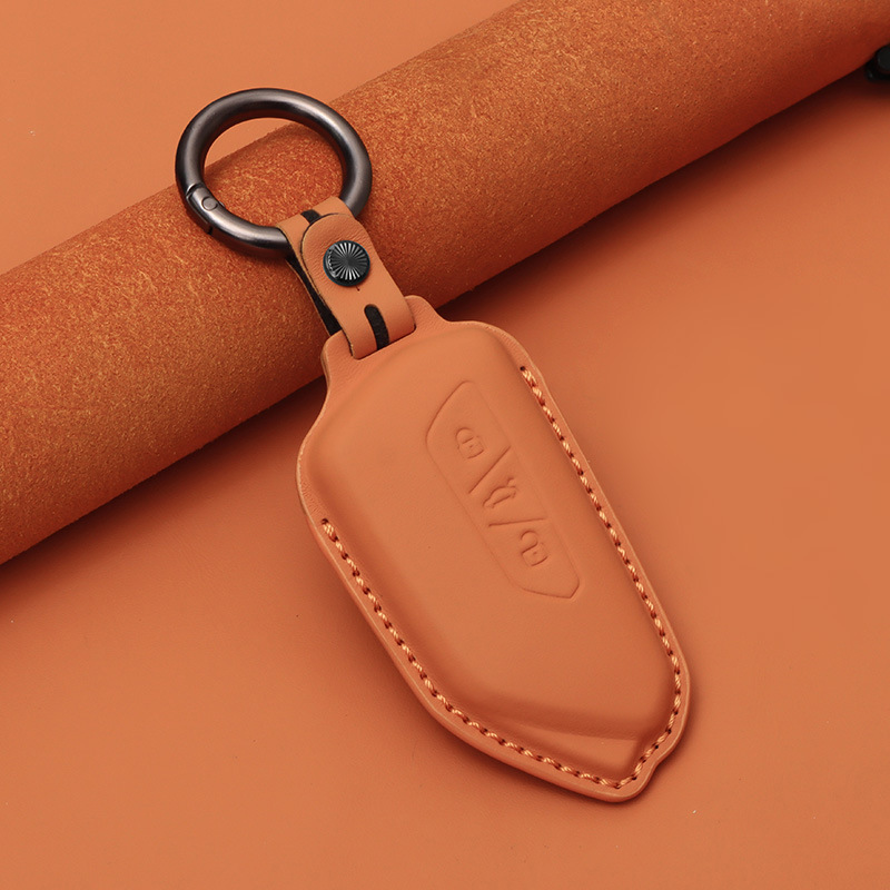 鍵カバーの頭の層の牛革の本革の速騰の宝はマイテンのゴルフの歌の道を探して車のパサートの朗逸を見ます。