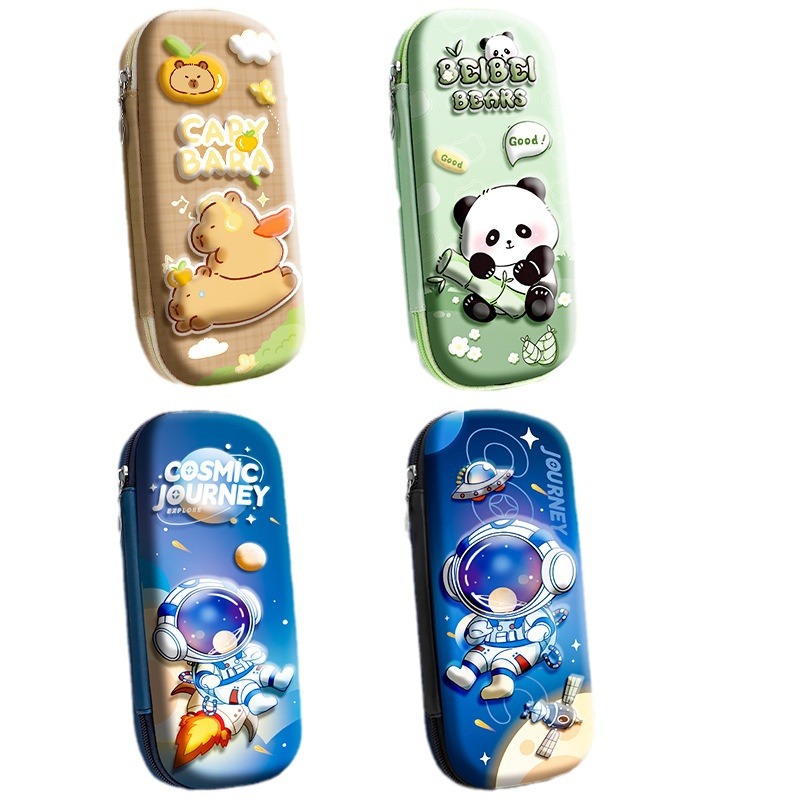Three dimensional children's universal cute pencil case for students…