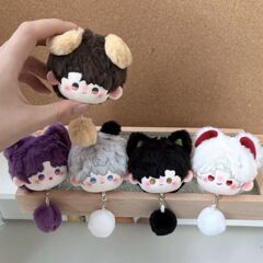 愛と深空 かわいい小さなもちむすび 沈星回李深祈玉秦徹 コットンドールバッグペンダント