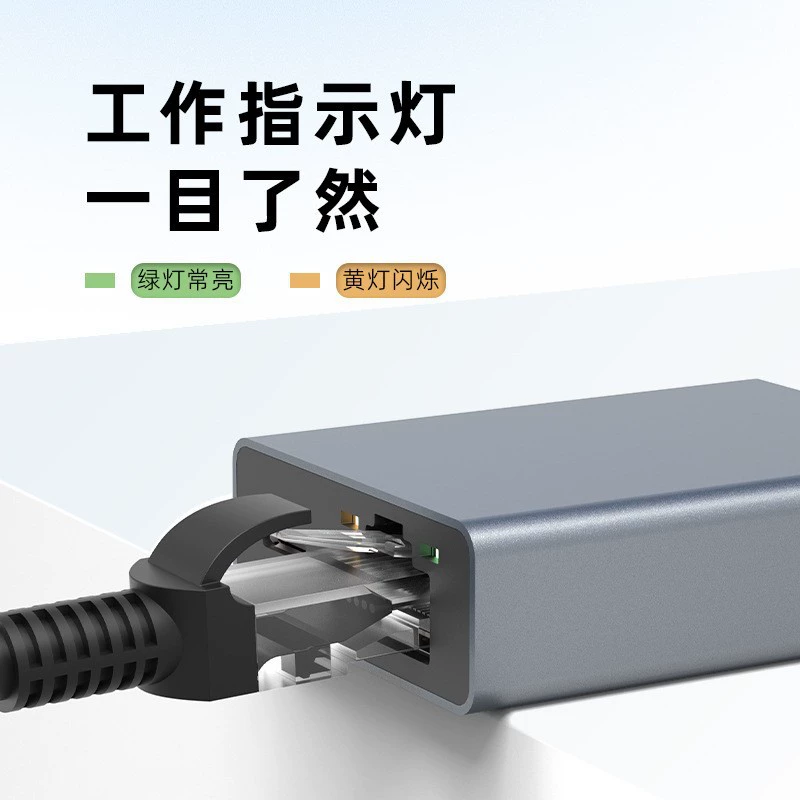 Тип-C к RJ45 гигабитная сетевая карта с быстрым зарядом PD100W для мобильного телефона и планшета, проводная сетевая карта, plug and play
