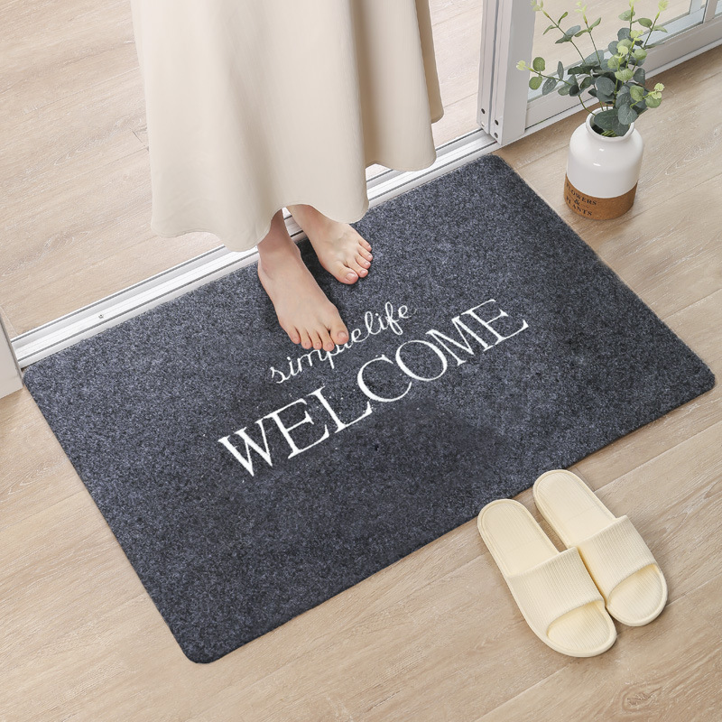 Cross-Border Export of Light Luxury Style Diatomaceous Earth Floor Mats, Water-Absorbent and Quick-Drying Bathroom Door Mats, Stain-Resistant and Washable Bathroom Floor Mats