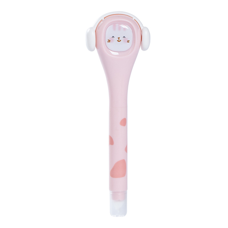 Caricatura encantadora corrección de banda de corrección portátil corrección de banda de corrección de tipo de lápiz creativo corrección de banda de corrección de aprendizaje al por mayor