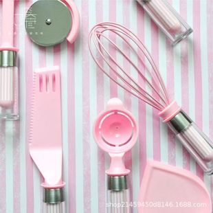 All-In-One Silicone Egg Beater for Home Baking, Manual Egg and Cream Mixing Spatula, Oil Brush, Multifunctional