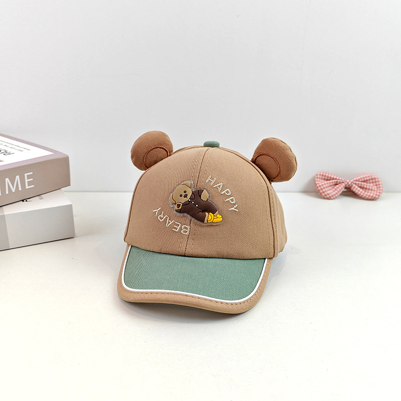 Sombreros para bebés lindos sombreros de dibujos animados primavera y otoño sombreros de béisbol para bebés sombreros de sol de verano para niños