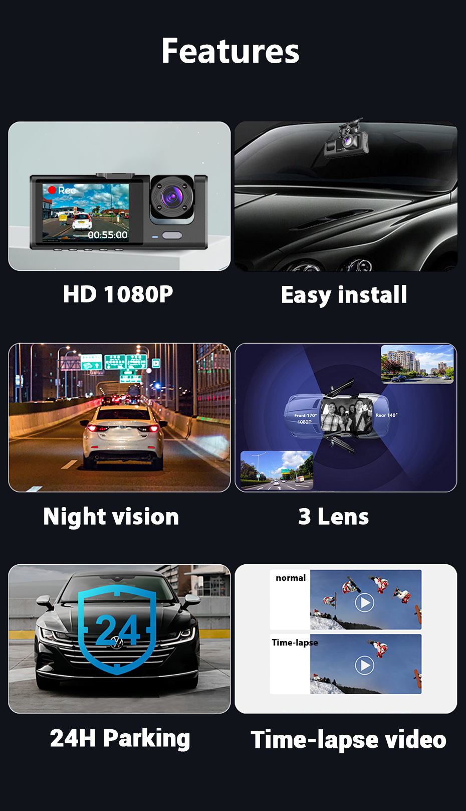 Dash Cam Features