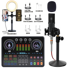 Hifiダイナミック音質48vプロ生放送サウンドカードセット娯楽k歌サウンドカード設備携帯電話マイクサウンドカード