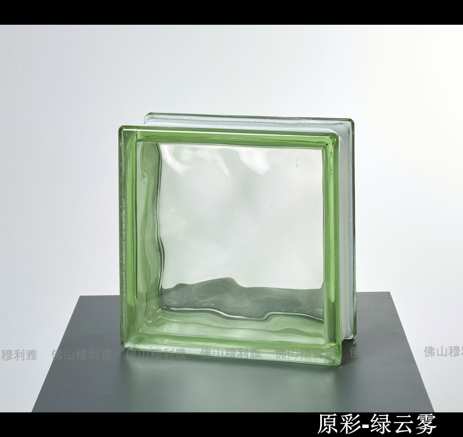 Lihai Hielo ladrillo de vidrio decoración red roja ladrillo cuadrado pared de partición de baño pared de fondo fabricante de ladrillo de vidrio hueco