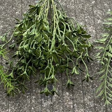 Boda suave techo planta verde techo hoja verde Mori salón de bodas decoración del Hotel Flor falsa venta al por mayor planta verde