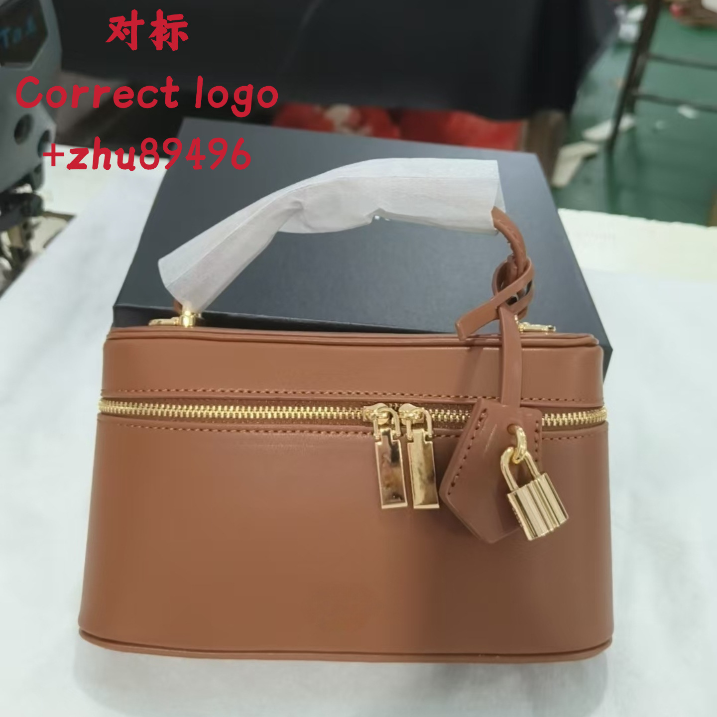 Red brown with gift box
