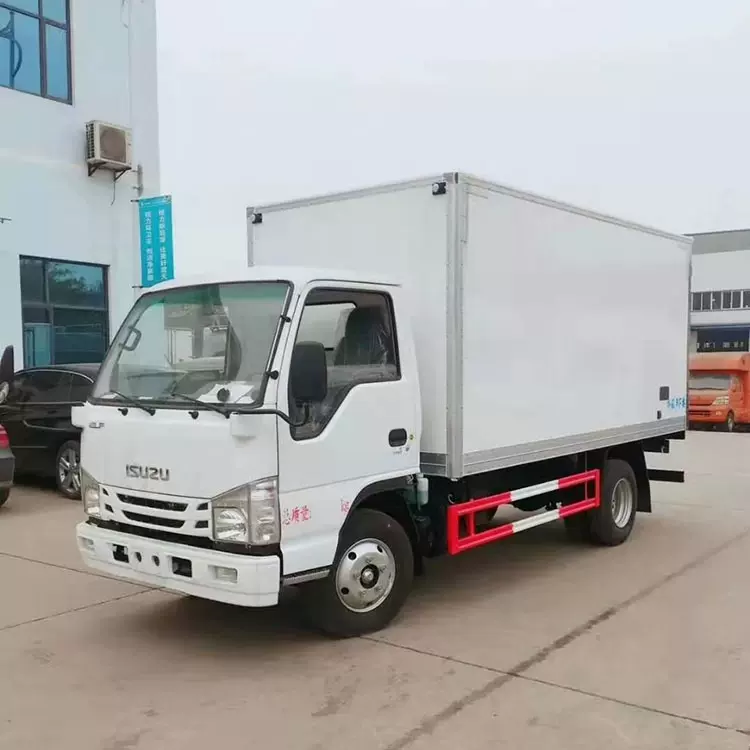 出口东风途逸冷藏车厢式冷藏车低温疫苗车国六新款