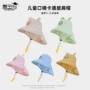 儿童款遮阳透气夏季披肩帽