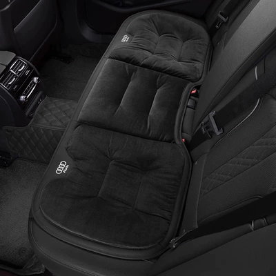 Suitable for Audi Seat cushion, seat cover - audi-flannel-cushion-noble-black-rear-row-1-pack