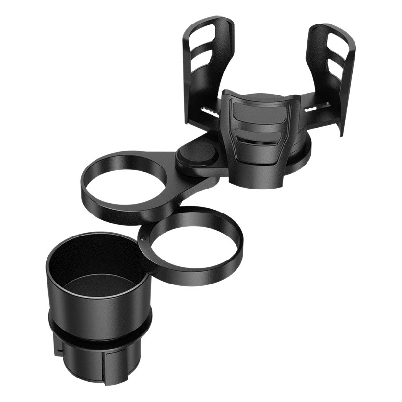 Portavasos de coche titular de la taza de agua del coche transfronteriza Venta caliente Shunwei patente uno-cuatro coche multifunción titular de la bebida