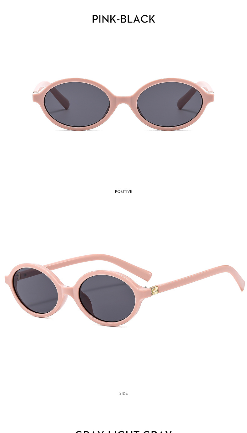 45g Weight Full Frame Glasses Structure Sunglasses, Glasses Classification PC, UV400 Protection Lens Material Oval Frame Glasses Style Casual, Travel, Beach Occasion Oval Pattern Women's Gender Vacation, Streetwear Style Vacation Streetwear Oval PC UV400 Protection Oval Frame Full Frame Women's Sunglasses 10
