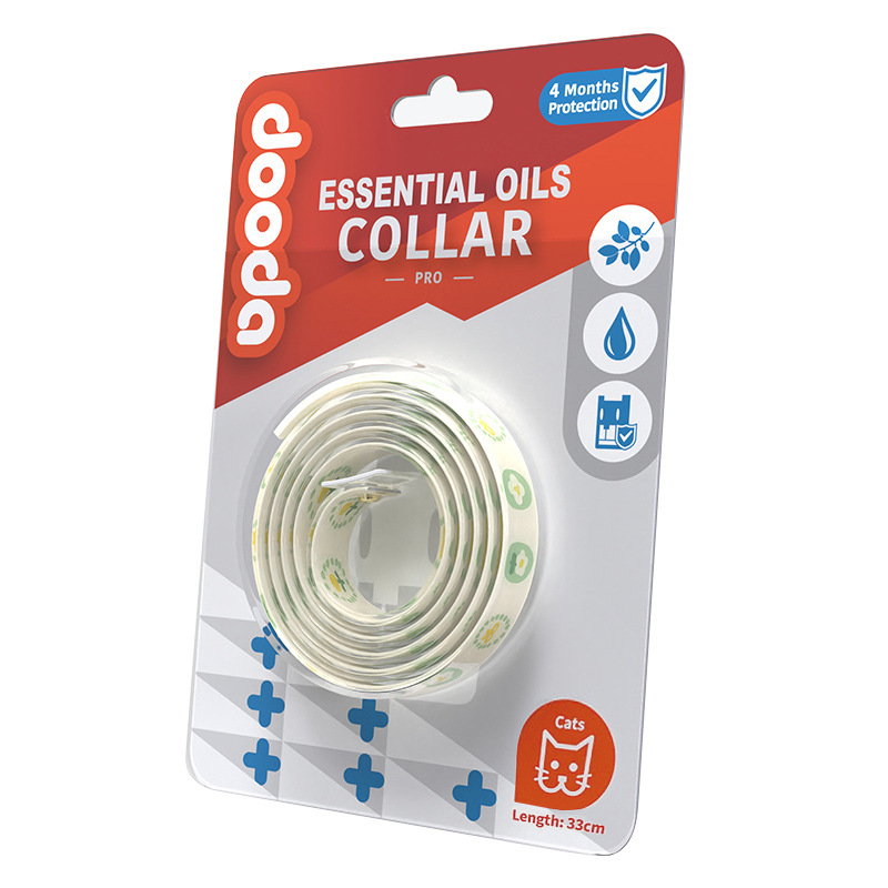 Collar repelente de insectos para gatos