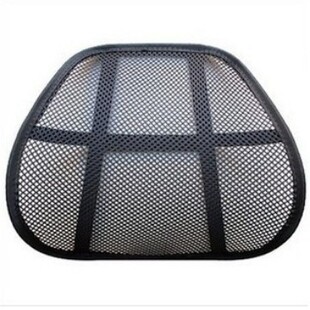 鋼絲汽車腰靠護腰靠背墊車用家用靠墊腰墊辦公室椅子腰墊四季通用