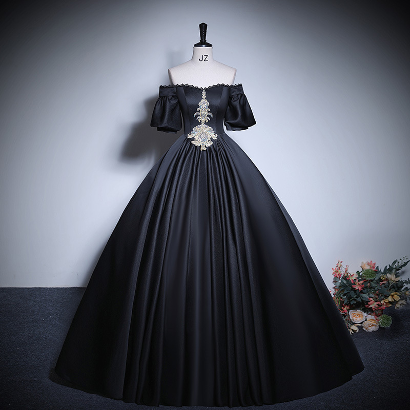 Evening dress 2025 new belcan vocal music art exam solo performance…