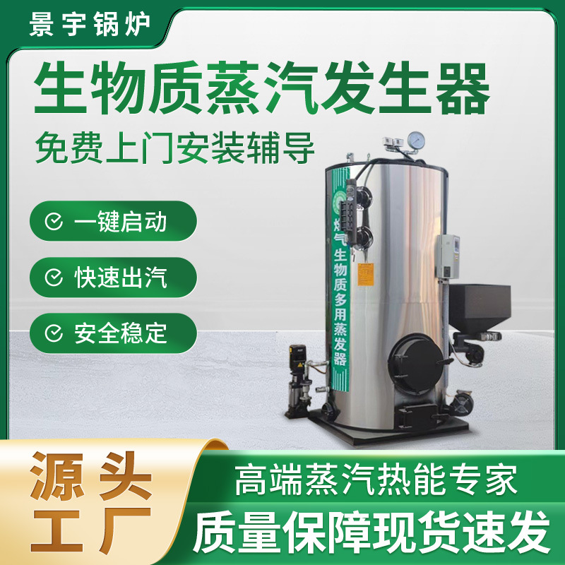 免报检1吨2吨3吨4吨6吨生物质蒸汽发生器多燃料设计厂家直销