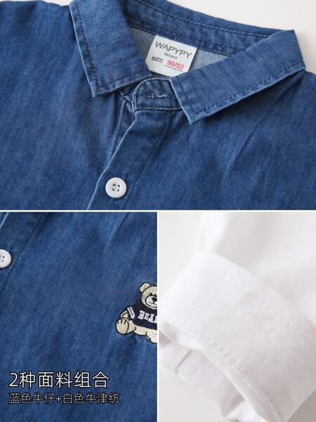 Autumn children's shirt for boys