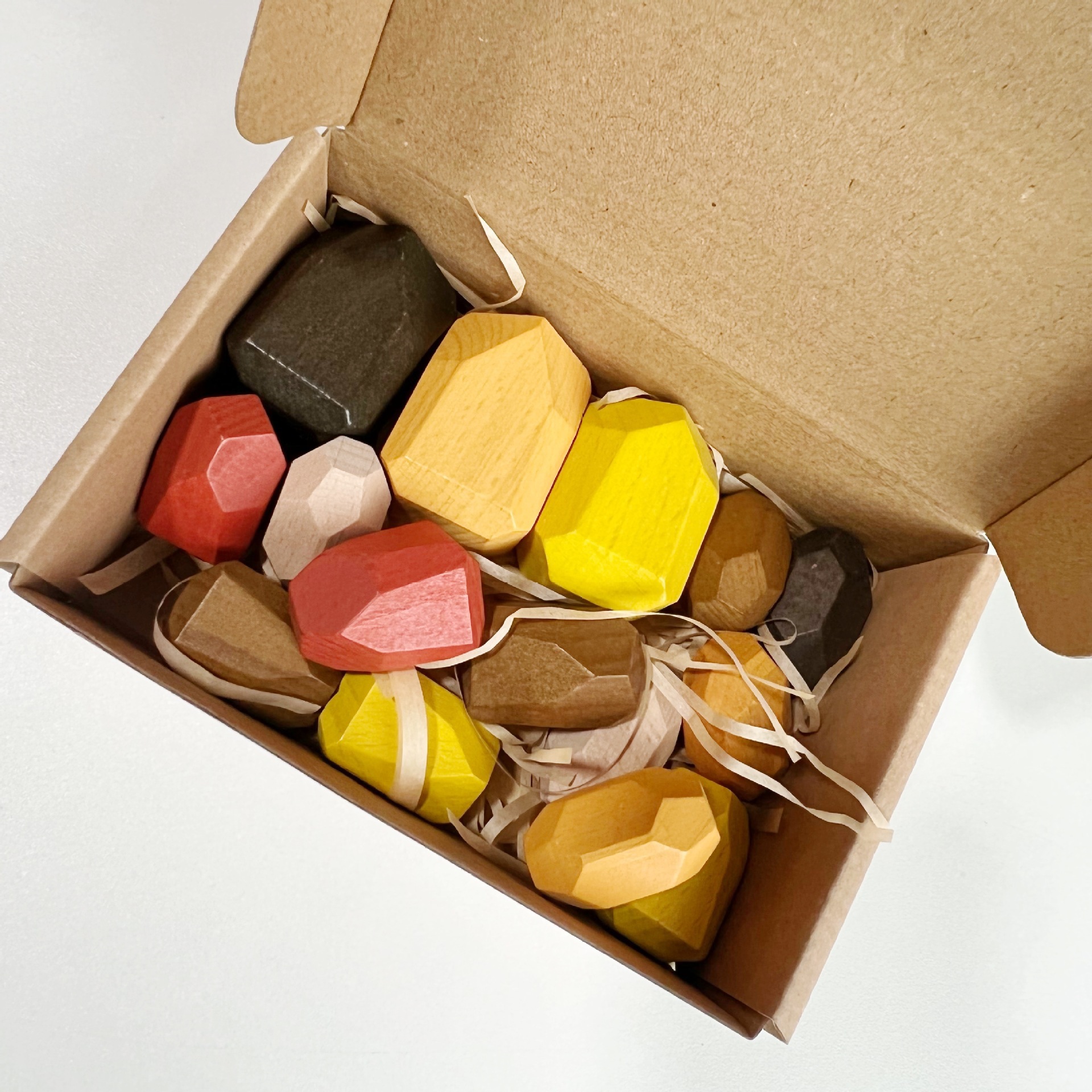 Weiweihu Juego de piedra apilada de color de madera Venta caliente transfronteriza de bloques de construcción de Jenga Juguetes educativos de entrenamiento de integración sensorial para niños