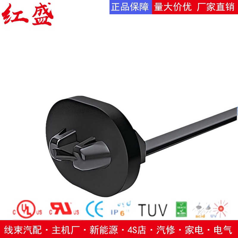 带箭头和圆盘的固定汽车扎带 126-00256/T60XSOSSFT62X122-E-MD